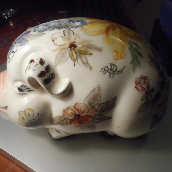 Large unique piggy bank by Edna Walker, Holland mould - Picture 5 of 7